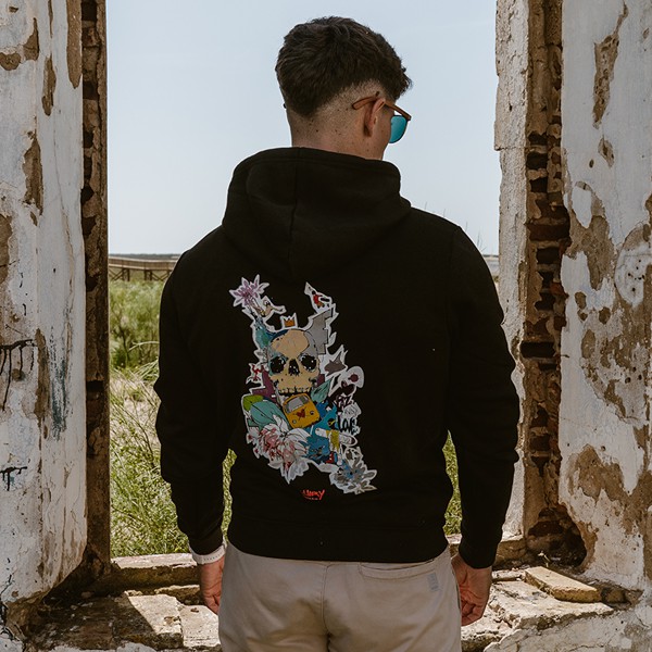 Sudadera Skull El Guiry Kanela Island