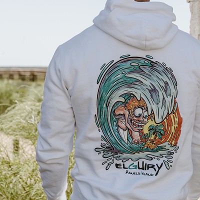 Sudadera Ondas UNISEX El Guiry Kanela Island