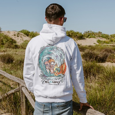 Sudadera Ondas UNISEX El Guiry Kanela Island