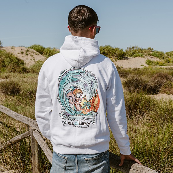 Sudadera Ondas UNISEX El Guiry Kanela Island