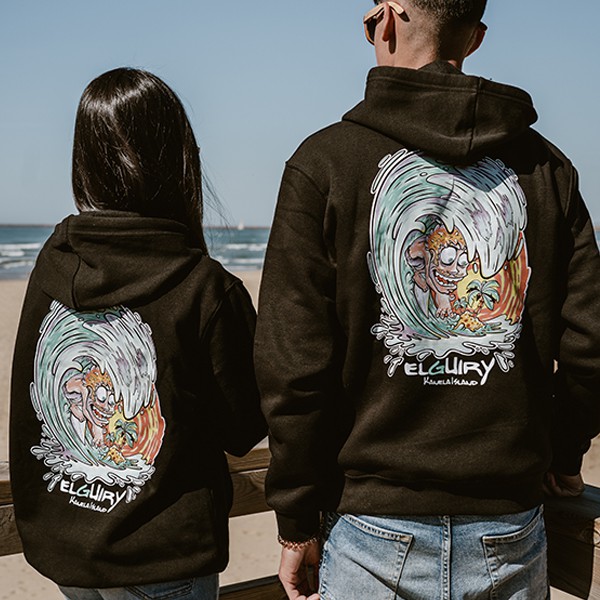 Sudadera Ondas UNISEX El Guiry Kanela Island